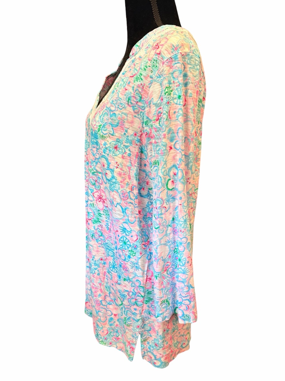 Lilly Pulitzer Kaia Tunic Resort White Love Bug Size XL